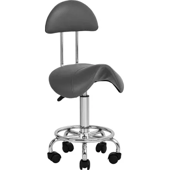 Stolička Kosmetická stolička 6001 šedá