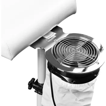 Odsavač prachu na pedikúru Azzurro F-18A chromový