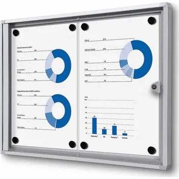 Kancelářský nábytek SDN Vitrína XS - 2xA4