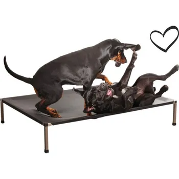 Pelíšek pro psa ORTOPEDICKÉ LEHÁTKO ANADI MASSIVE, 50-120 kg Velikost a barevné provedení: Šedá XL, Druh potahu: Klasický