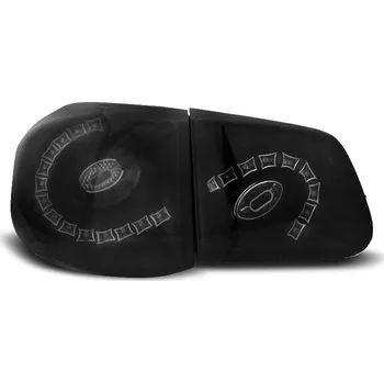 Zadní světlomet TUNING-TEC Zadní světla VW Tiguan 07-11 černá/kouřová LED BAR