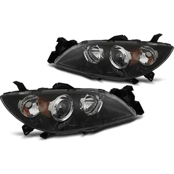 Přední světlomet TUNING-TEC Přední světla Mazda 3 03-09 XENON černá