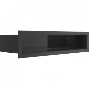 Krbová obestavba Krbová mřížka Luft 90x400 mm černá