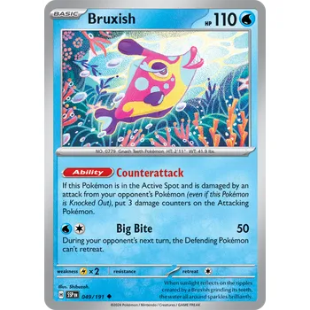 Karetní hra Bruxish 049/191 - Surging Sparks Typ karty: Non-Holo