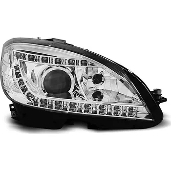 Přední světlomet TUNING-TEC Přední světla Mercedes Benz W204, C-classe 07-10 XENON D1S - chrom