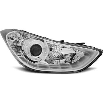 Přední světlomet TUNING-TEC Přední světla Hyundai Elantra 11.10- - chrom LED Angel Eyes