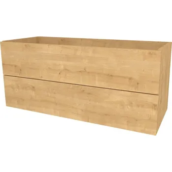 Koupelnový nábytek Aira, koupelnová skříňka 121 cm, Multidecor, Dub Arlington