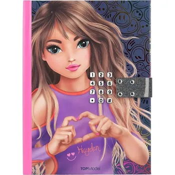 Zápisník Top Model Zápisník na kód se zvukovým efektem Night Light