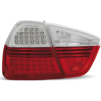 Zadní světlomet TUNING-TEC Zadní světla BMW E90 05-08 sedan - bílé/červené LED