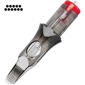Tetovací jehla Cartridge na tetovanie El Cartel V2 - 0.35 11RM ShortTaper