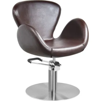Kadeřnické křeslo Gabbiano kadeřnické křeslo Amsterdam hnědé