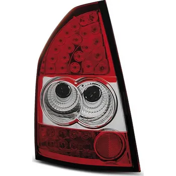 Zadní světlomet TUNING-TEC Zadní světla Chrysler 300C / 300 09-10 - krystal/červené LED