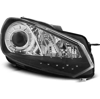 Přední světlomet TUNING-TEC Přední světla VW Golf VI 08-12 - černá