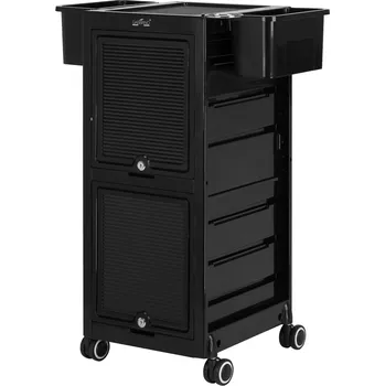 Kadeřnické křeslo Gabbiano kadeřnická pomůcka 68C černá