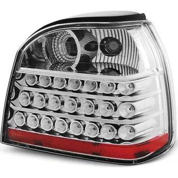 Zadní světlomet TUNING-TEC Zadní světla VW Golf III 92-98 - krystal/chrom LED