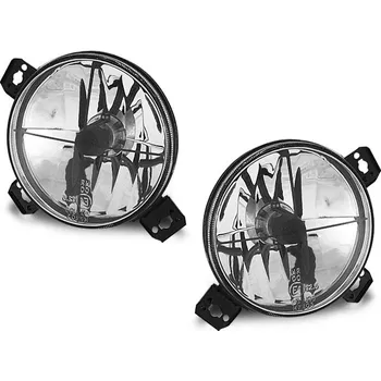 Autodíl TUNING-TEC Přední světla VW Golf II 83-91, vnitřní - chrom