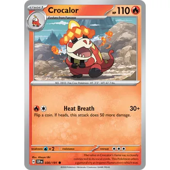 Karetní hra Crocalor 030/191 - Surging Sparks Typ karty: Non-Holo