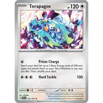 Karetní hra Terapagos 161/191 - Surging Sparks Typ karty: Holo