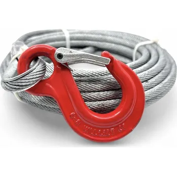 lanový naviják Lano do navijáku 6mm 10m