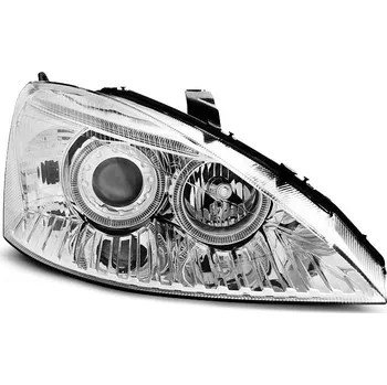 Přední světlomet TUNING-TEC Přední světla Ford Focus 98-01 Angel Eyes - chrom 2