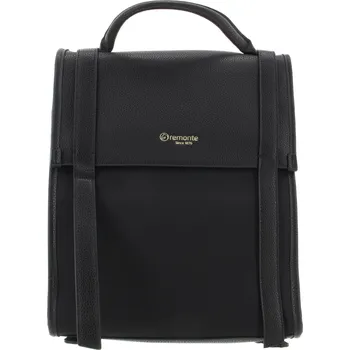 Kabelka REMONTE Dámský černý batoh Q0532-00-613 Velikost