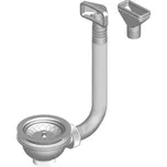 SLOVARM T-739PBZ/II Výpusť dřezová s nerez mřížkou a přepadem