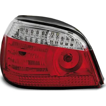 Zadní světlomet TUNING-TEC Zadní světla BMW E60 03-07 sedan - červená/krystal LED