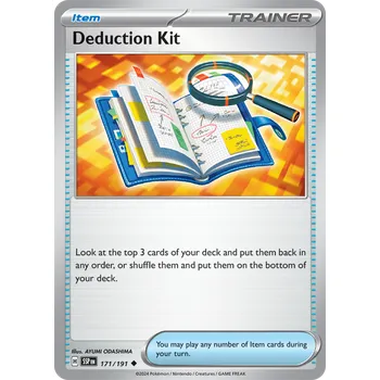 Karetní hra Deduction Kit 171/191 - Surging Sparks Typ karty: Non-Holo