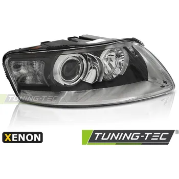 Přední světlomet TUNING-TEC Přední světlo Audi A6 C6 04/04-08 XENON TYC - černé PRAVÉ