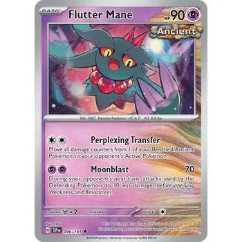 Sběratelská karetní hra Flutter Mane 096/191 - Surging Sparks Typ karty: Non-Holo