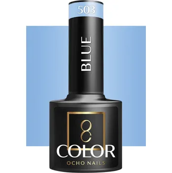 Lak na nehty OCHO NAILS Hybridní lak modrý 503 -5 g
