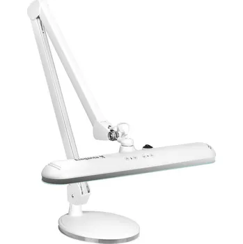 Stojací lampa Elegante 801-tl led dílenská lampa se stojanem pro regulaci intenzity světla a barvy bílé