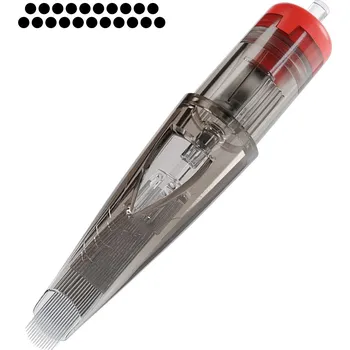 Tetování Cartridge na tetovanie El Cartel 0.35 mm 21 Soft Edge Magnum LT 10 ks.