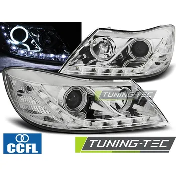 Přední světlomet TUNING-TEC Přední světla Škoda Octavia II 09-12 - chrom DAYLIGHT
