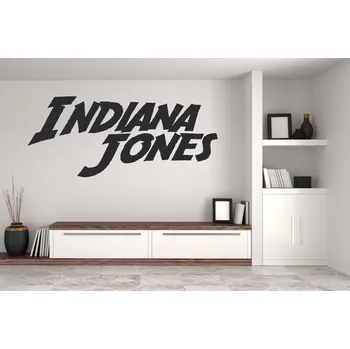 Samolepící dekorace Lepy.cz Samolepka na zeď Indiana Jones Velikost (šířka x výška): 90x38cm, Barevná varianta: Jemná růžová