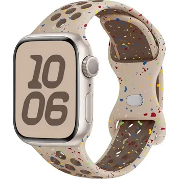 Řemínek na hodinky AW Sportovní řemínek na Apple Watch - Desert Stone Šířka uchycení řemínku: 44/45/46/49mm, Barva: Desert Stone IR-AWGW-0183