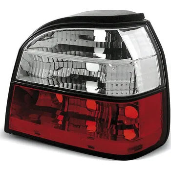 Zadní světlomet TUNING-TEC Zadní světla VW Golf III 92-98 - krystal/červené 1