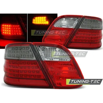Zadní světlomet TUNING-TEC Zadní světla Mercedes Benz CLK W208 97-02 - kouřové/červené LED 1