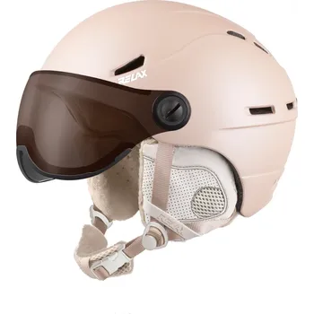 LYŽAŘSKÁ HELMA RELAX PATROL VISOR RH32B pink M