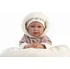 Panenka Llorens New Born realistická panenka miminko se zvuky a měkkým látkovým tělem 42 cm