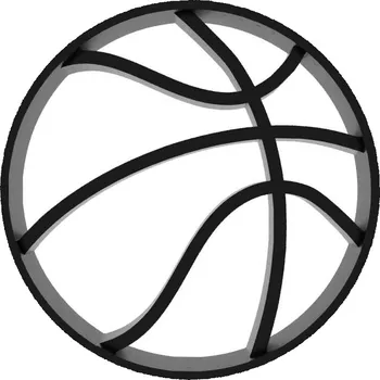 Vykrajovátko Sportovní vykrajovátka | Basketbalový míč