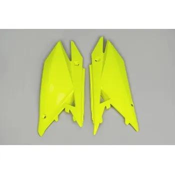 UFO boční tabulky zadní SUZUKI RMZ 250 19-20, RMZ 450 18-20, barva žlutá fluo SUZUKI RM Z 450 (4T) rok 18-20