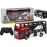 RC model auta LEAN Toys Tour Bus Double Decker se světly