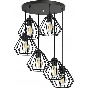 Závěsné svítidlo Luxolar 724, 6 žárovek E27