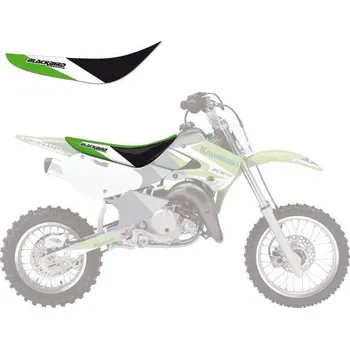 Moto sedlo BLACKBIRD potah sedadla KAWASAKI KX 65 00-18 DREAM 3 barva černá/bílá/zelená KAWASAKI KX 65 rok 00-18