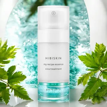 Pleťové sérum HIBISKIN - My Recipe Essence & Ampoule (Cica Treatment,Glacier Shine) - Unikátní essence a ampule pro suchou či dehydratovanou pleť s potřebou rozjasnění a hydratace - 40ml,10ml