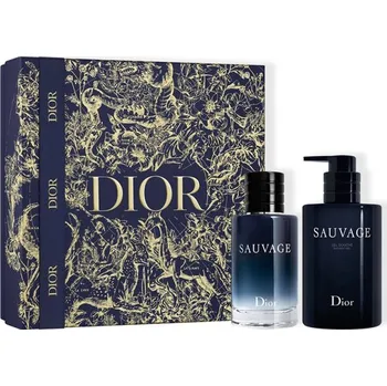 Christian Dior Christian Dior Sauvage, SET: Toaletní voda 100 ml + Sprchovací gél 250 ml Pre mužov Toaletní voda