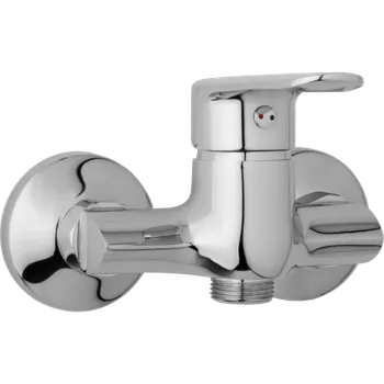 Vodovodní baterie JB Sanitary nástěnná dřezová a umyvadlová baterie FINERY F00 30 00 rozteč 100 mm, bez ramene