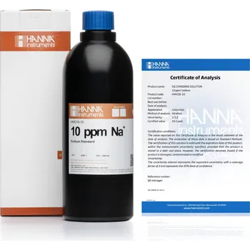 Dezinfekce ISE standardní roztok 10 mg/l Na+, 500 ml