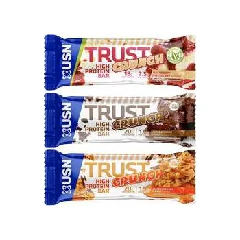 USN TRUST CRUNCH 60g bílá čokoláda a borůvky